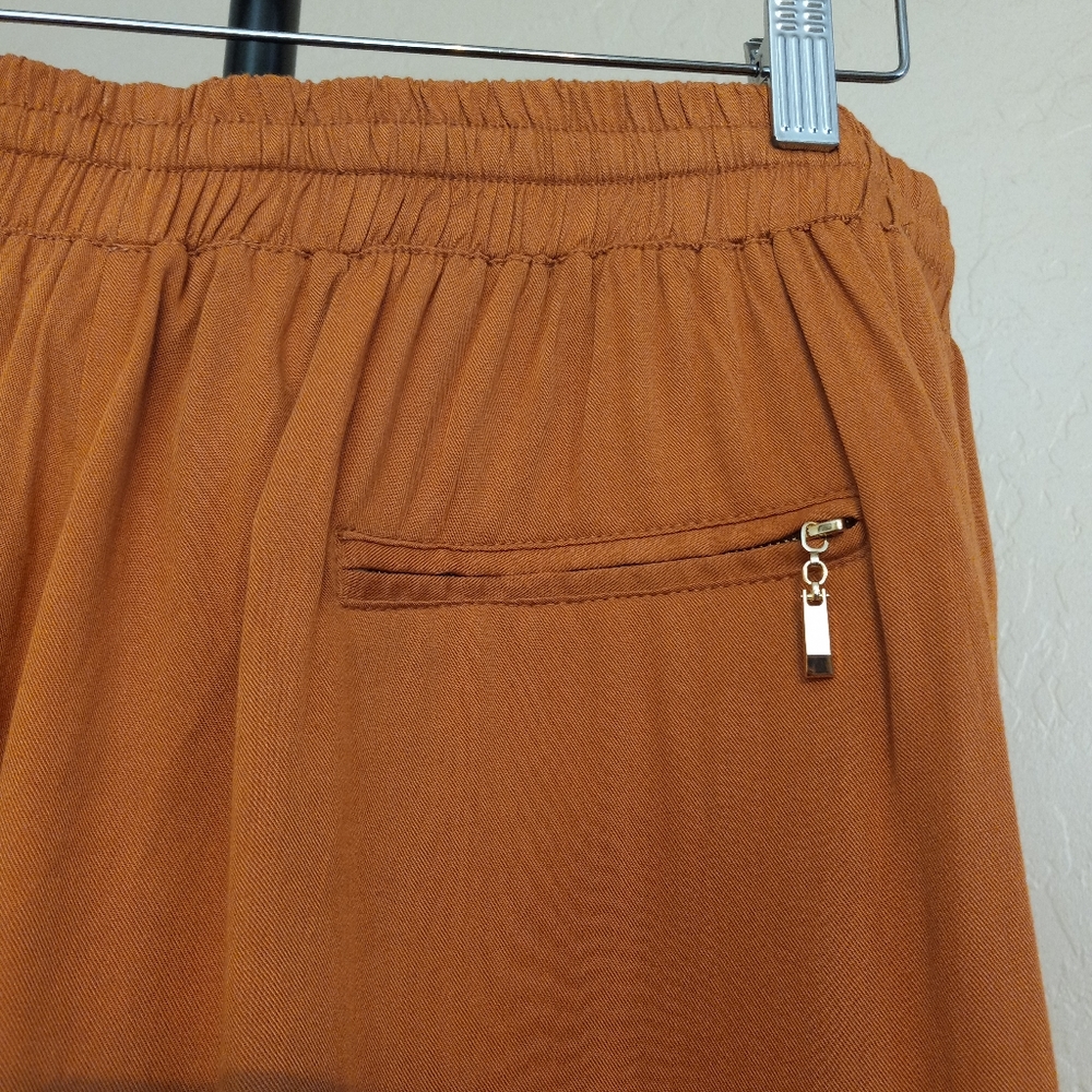 NEW Haute Fox Curve Boho Harem Woven Jogger Pants - Picture 4 of 9